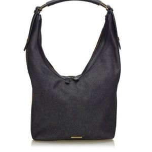 Gucci Bags - Gucci Black Denim Fabric Shoulder Bag Gucci Bags - Gucci Black Denim Fabric Shoulder Bag